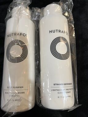 Nutrafol Root Purifier & Strand Defender Set - White